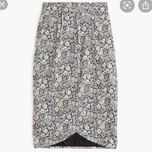 J.crew Liberty Print Skirt
